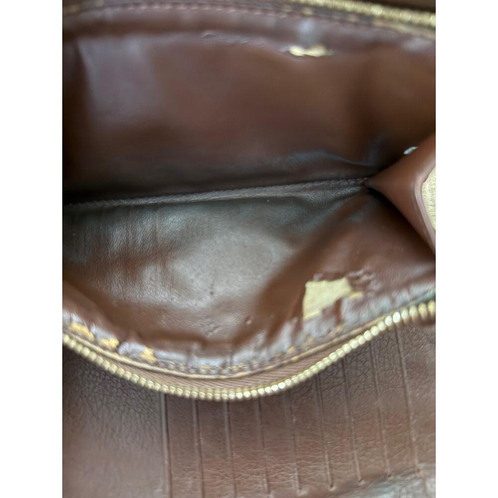 LOUIS VUITTON Mahina Portefeuille Amelia Long Wallet Dark Brown - Picture 12 of 16